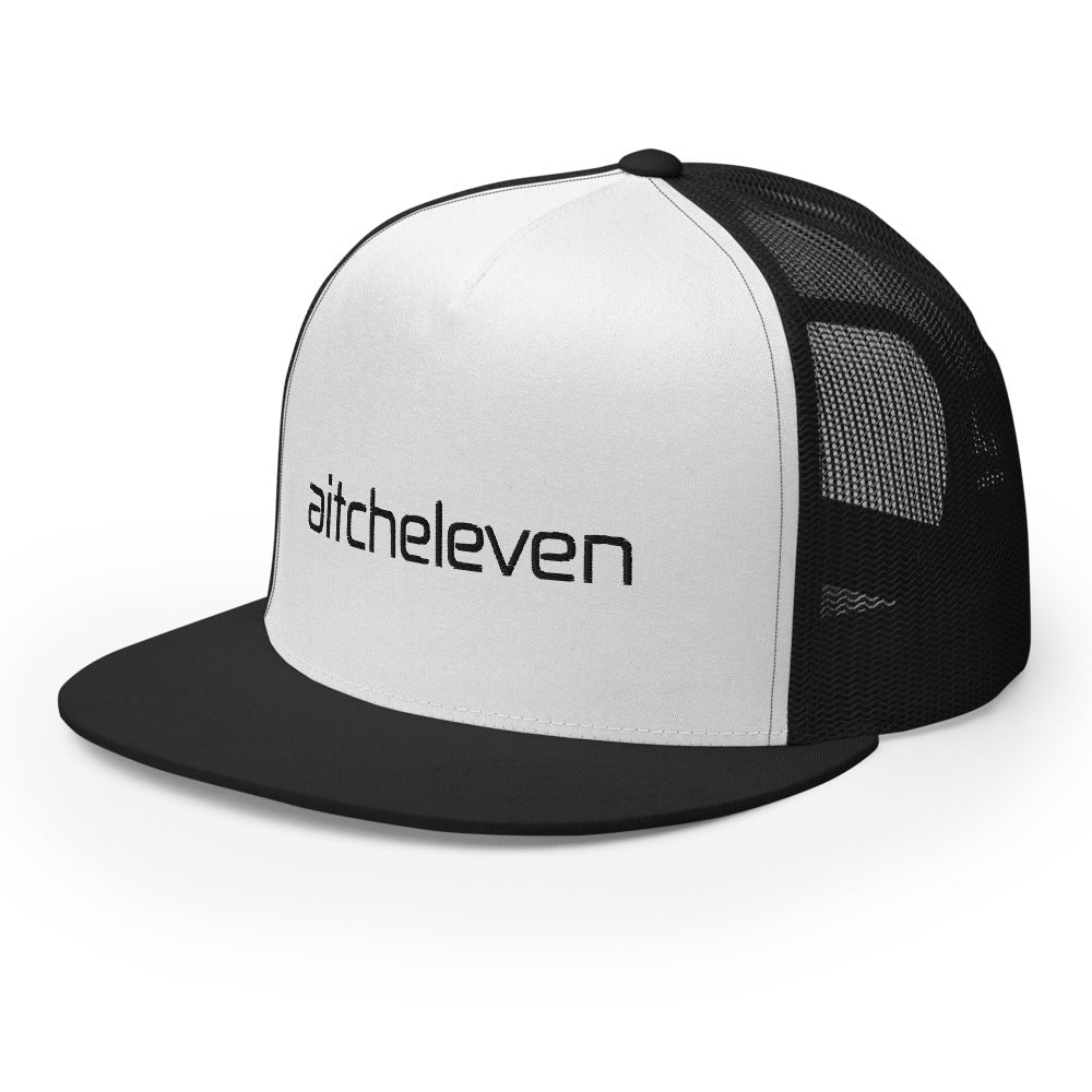 Trucker Cap - Black/White