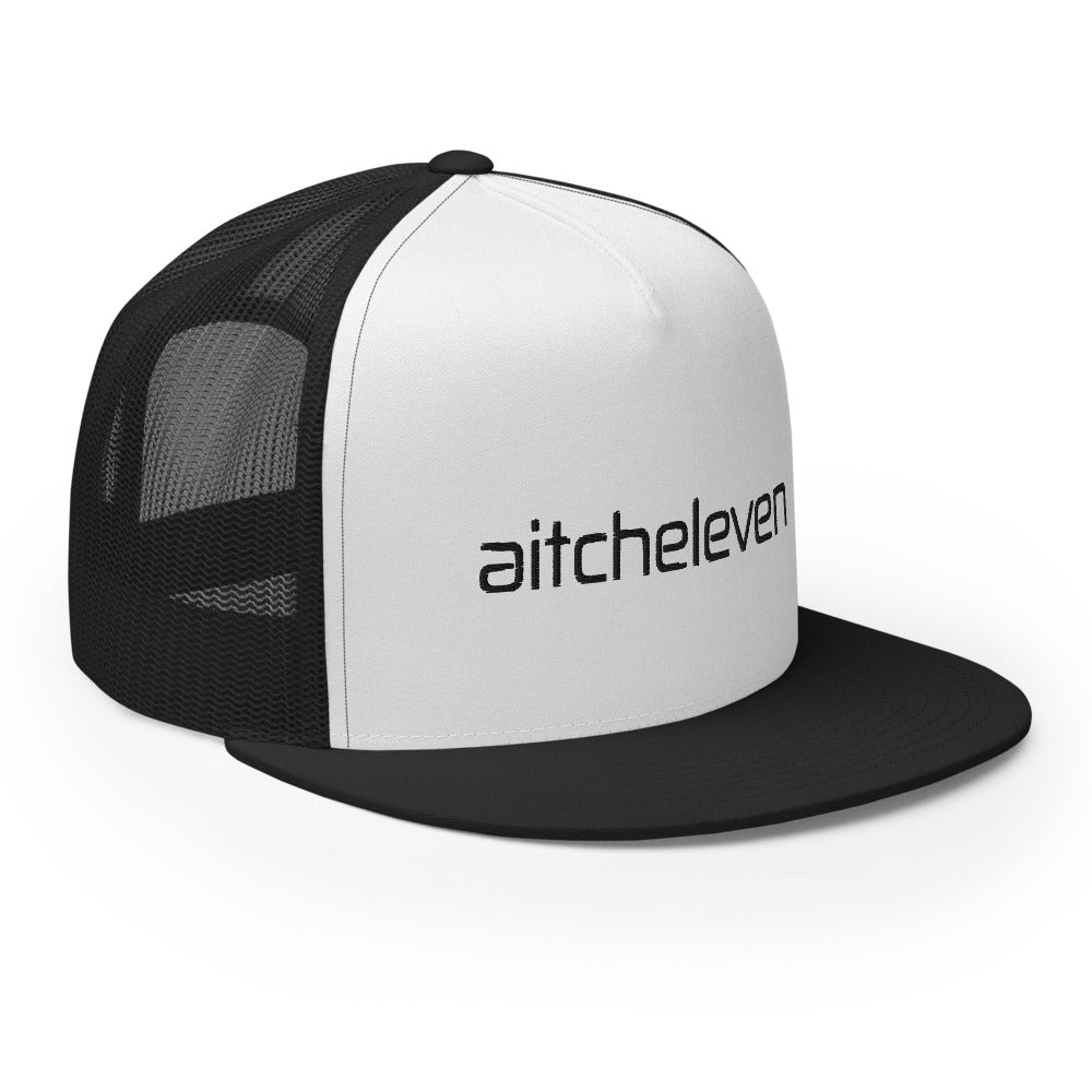 Trucker Cap - Black/White