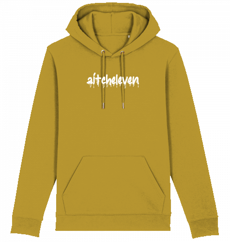 Hoodie Unisex SMILE "off yellow"