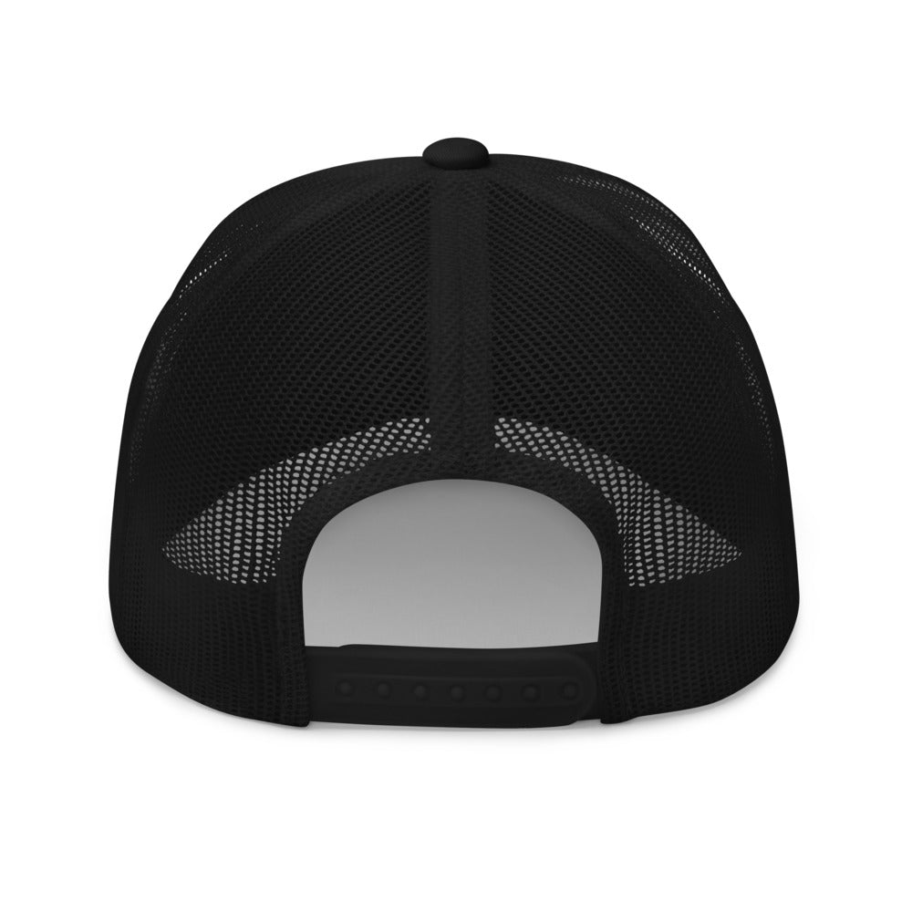 Trucker Cap Signature Black|Black‘n White