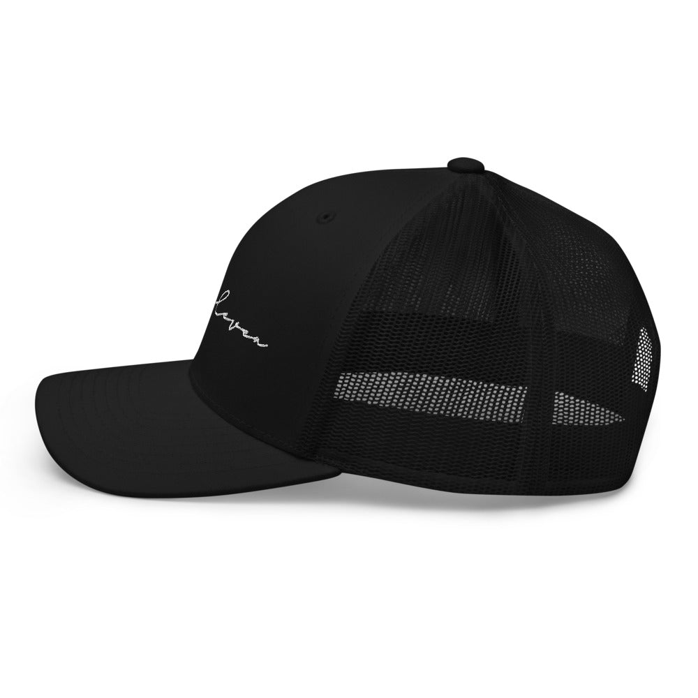 Trucker Cap Signature Black|Black‘n White