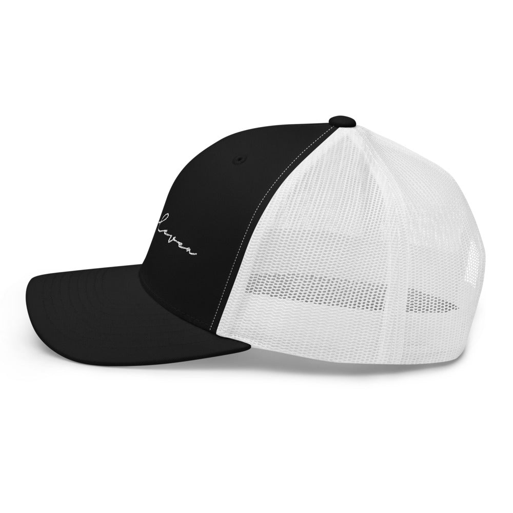 Trucker Cap Signature Black|Black‘n White