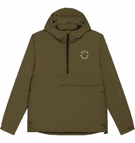 Regenjacke Unisex Round - Stick White