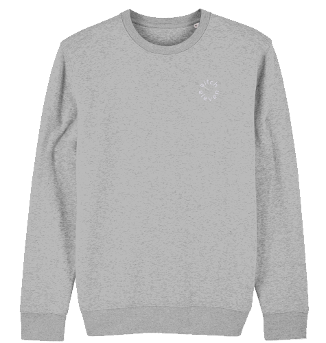 Unisex Pullover Round - Stick White