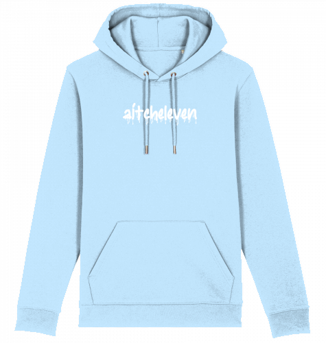Hoodie Unisex SMILE "sky blue"