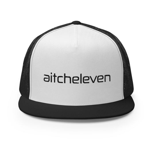 Trucker Cap - Black/White