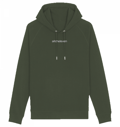 Hoodie Unisex Basic mit 2 Tasche  - Stick White