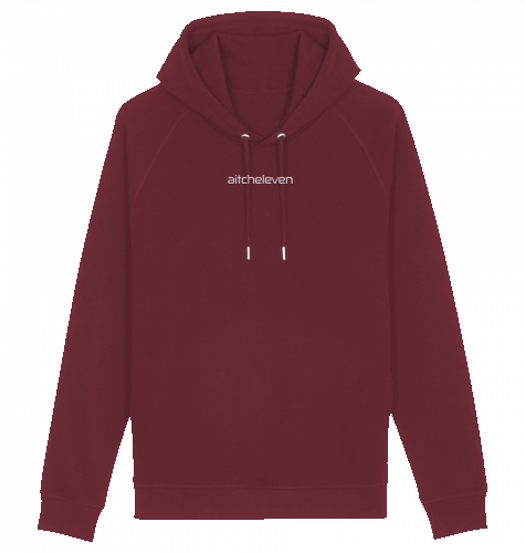 Hoodie Unisex Basic mit 2 Tasche  - Stick White