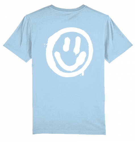 Unisex Shirt SMILE "sky blue"