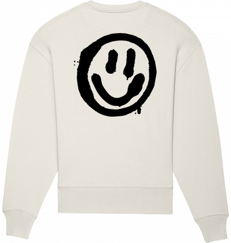 Oversize Sweater Unisex SMILE "off white"