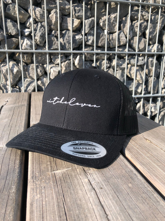 Trucker Cap Signature Black|Black‘n White