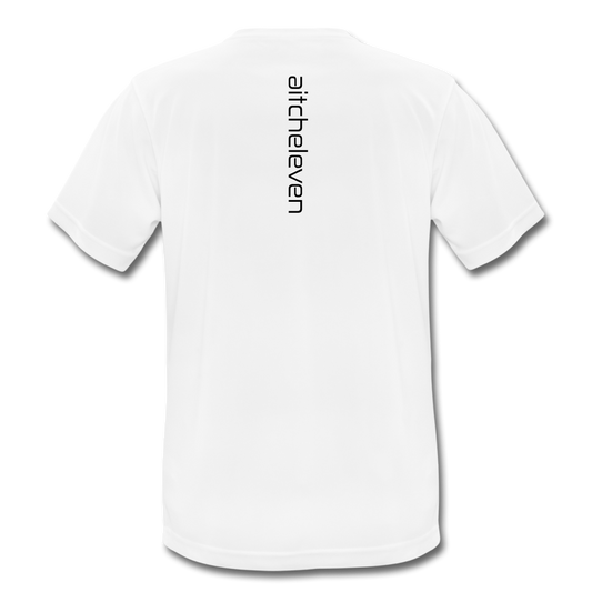 Männer T-Shirt atmungsaktiv - Weiß