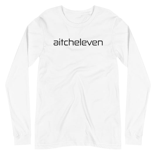 Unisex Longsleeve Shirt Basic Black|White|Grey  -  Print Black